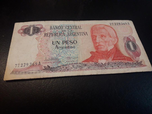 Billete De Un Peso 369