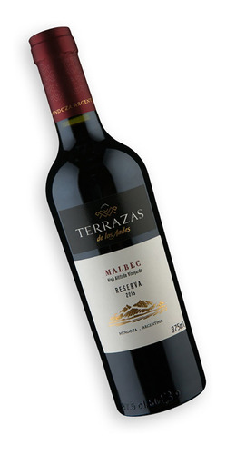 Vino Tinto Argentino Terrazas Reserva Malbec 375ml