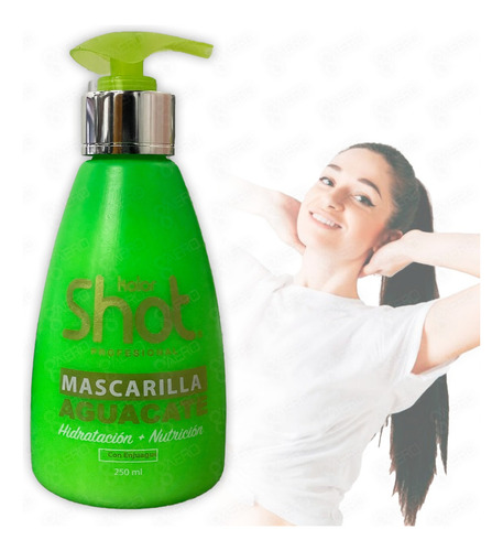 Mascarilla De Aguacate Hidratación Y Nutrición Capilar 250ml