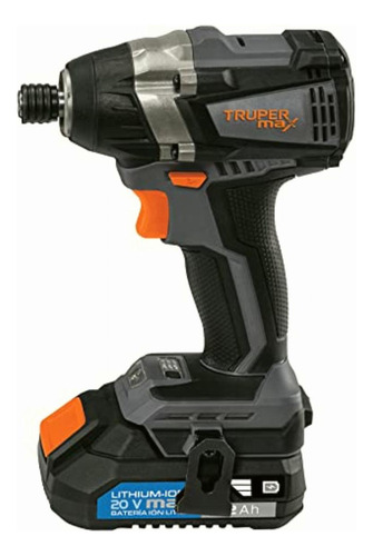 Truper Max Max-20d, Destornillador De Impacto Inalámbrico