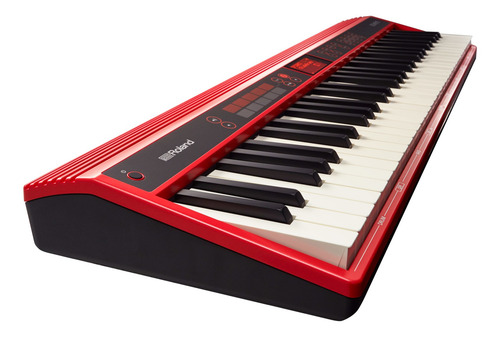 Imagen 2 de 7 de Teclado musical Roland Go:Keys GO-61K 61 teclas rojo