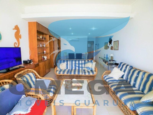 Imagem 3 de 18 de Praia Das Pitangueiras - Guarujá - Frente Para Mar - 3 Dormitórios - 1 Vaga - Pé Na Areia - Ap4733 - 34711679