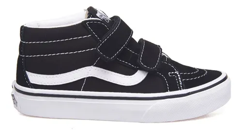 Gray velcro vans hot sale