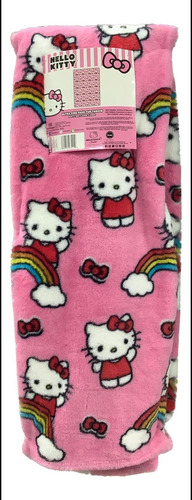 Northwest Mantas De Hello Kitty (rosa) Hello Kitty Saludando