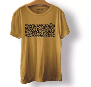 Camiseta Osklen Rough Animal Print Masc