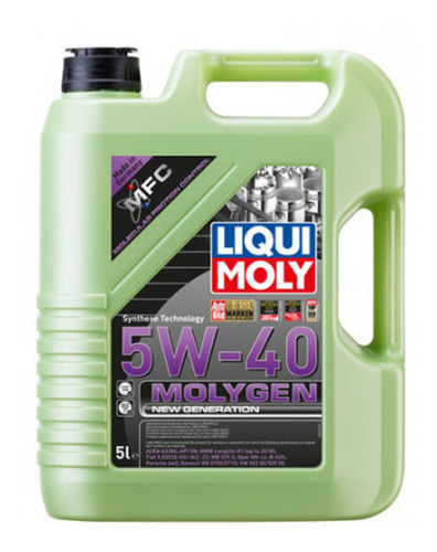 Liqui Moly Aceite Para Motor Moygen Nueva Generación 5w40 5l