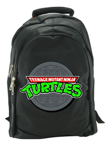 Morral Turtles Ninja Sport Maleta De Espalda Bolso