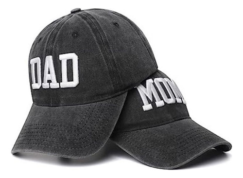 Gorra Negra De Mom & Dad Negro Unitalla
