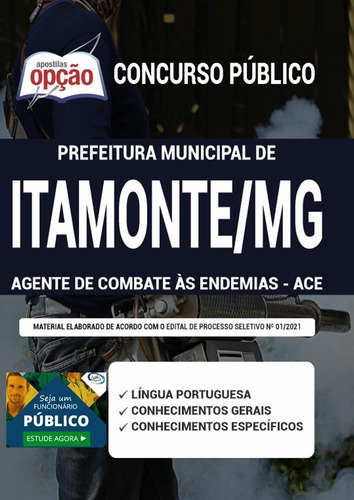 Apostila Itamonte Mg - Agente De Combate Às Endemias - Ace