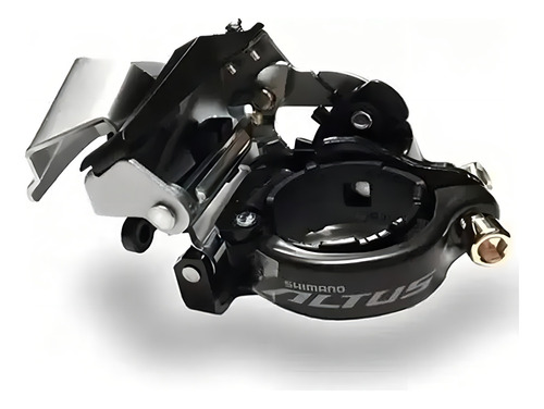 Cambio delantero Shimano Altus M2000 de 9 V con triple tope, oscilación en la parte superior, MTB