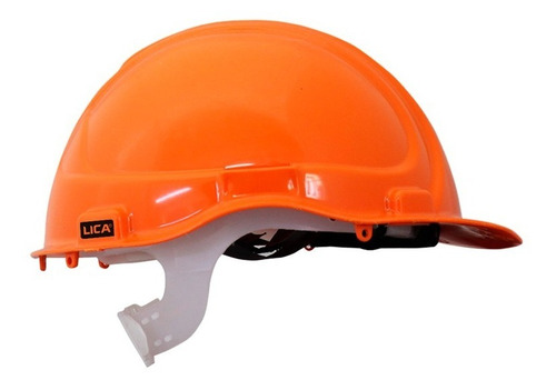 Casco De Intervalos Lica Color Naranja