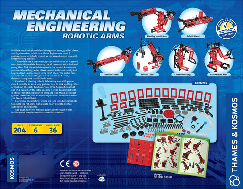 Kit Thames & Kosmos Mechanical Engineering Robotic Arms
