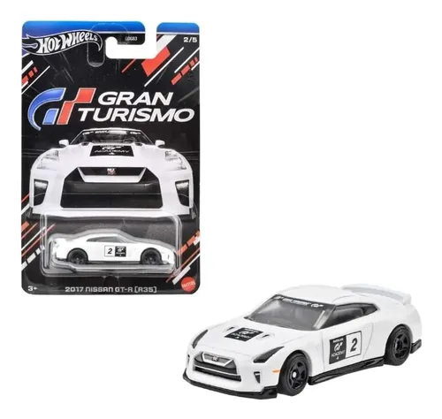 Carrinho Hot Wheels Gran Turismo 2017 Nissan Gt-r R35 Hrv64