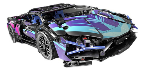 Maqueta De Coche Magic 911 Building Blocks Con Control Remot