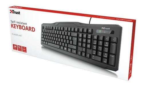 Teclado Trust Classic Line Usb Pc