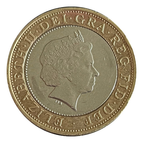 Moeda Inglaterra 2007 £2 Ato Da União Inglaterra E Escócia