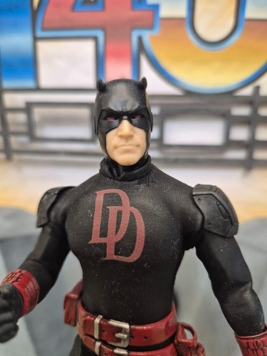 Shadowland Daredevil-demolidor-2016 Conexclusive Mezco Usado
