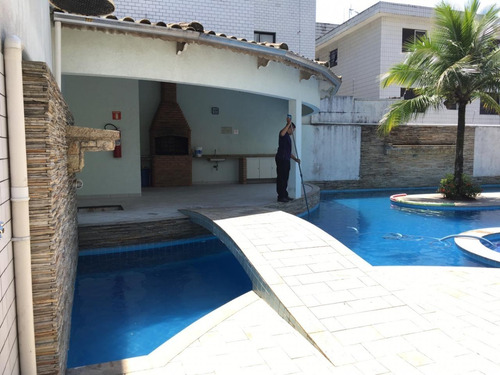 Imagem 4 de 30 de Sobrado Em Condomínio 3 Dormitórios 1 Suíte - Piscina - Canto Do Forte - Amf67