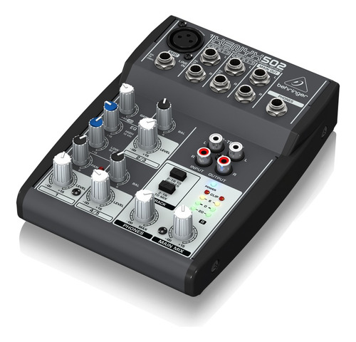 Mezcladora Xenyx 502 Behringer Mixer 5 Canales