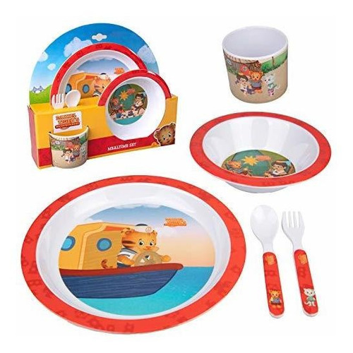 Daniel Tiger - Juego De Alimentación Para La Hora De Comer D