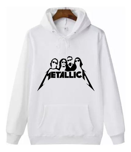 Buzos O Sacos De Capucha Estampado Metallica