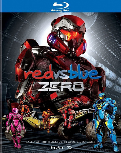 Red Vs Blue / Zero - Hallo - 8 Episodios - Blu Ray Imortado 