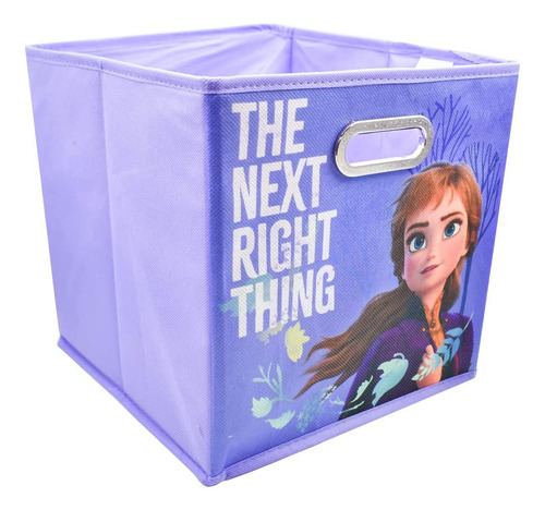 Caja Organizadora De Frozen Color Morado