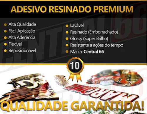 Kit Adesivos Nba Chicago Bulls Resinado Alto Relevo