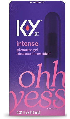 K-y Gel Intense Lubricante Mujer Intensificar Placer Ky Esti