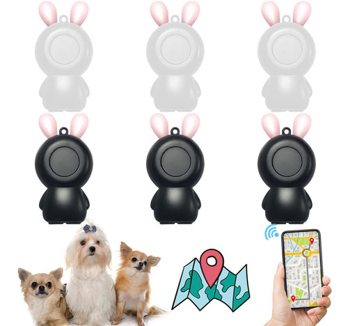 6 Unidad Rastreador Gps Para Perro Niño Gato Buscador Llave