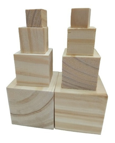 Imagen 1 de 1 de Cubos Macizos 7x7x7 X 3 Unidades