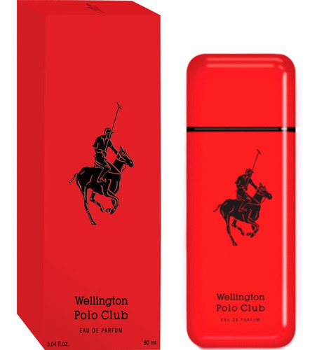 Perfume Wellington Polo Club Red Eau De Parfum X 90 Ml