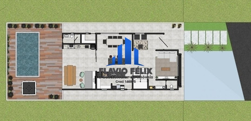 Imagem 7 de 8 de Casa Nova E Moderna Condominio Real Park Arujá 4 Suítes - 621