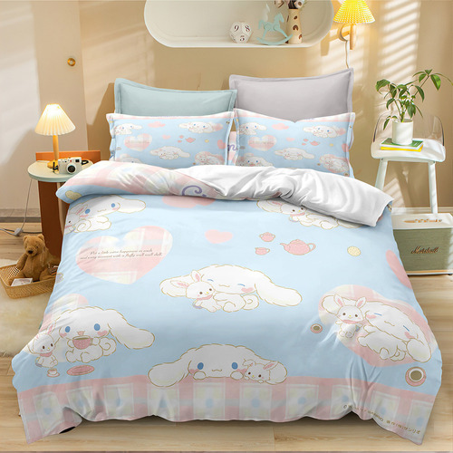 Cinnamoroll, Funda De Edredón Y Fundas De Almohada, Tamaño D