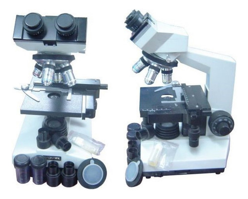 Microscopio Biológico Óptico Binocular Profesional Médico