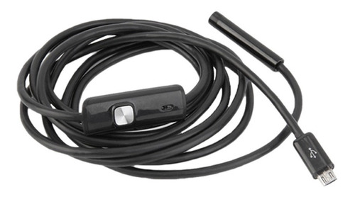 Cable Con Camara Oculta Para Espionaje Boroscopio De 1mt