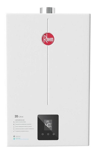 Aquecedor 20 Litros Digital Ef 127-220 V Glp Rheem