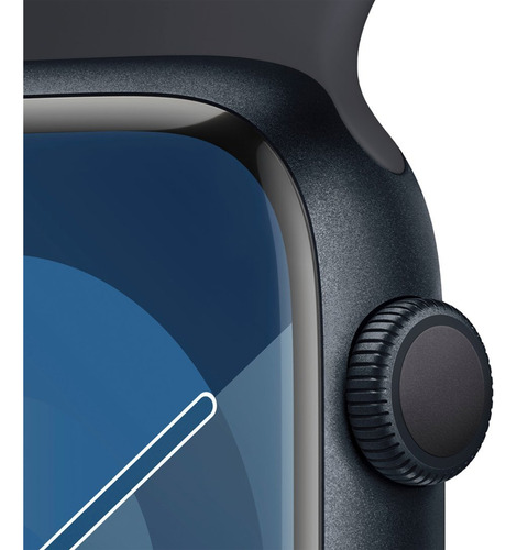 Apple Watch Serie 9 Gps Midnight 45mm Aluminio M/l Mr9a3lw A