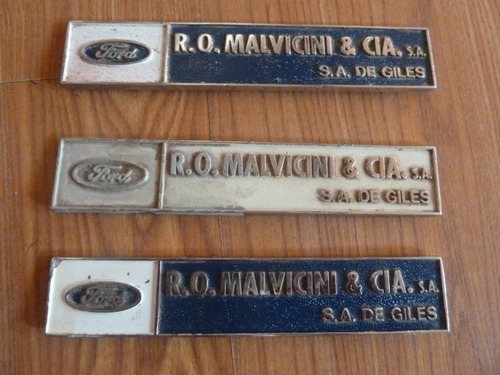 Insignia Ford R.o. Malvicini & Cia. S.a. San Andres De Giles