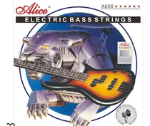 Comprar Cuerdas Para Bajo 4 Cuerdas Alice 606-l