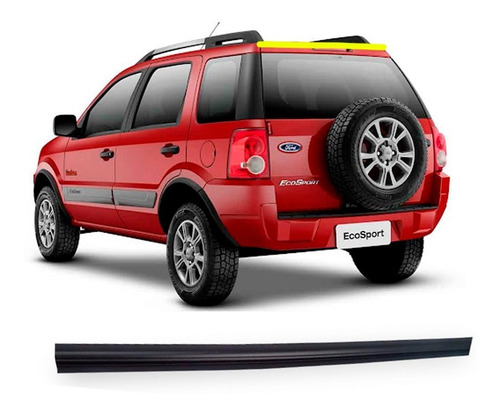 Imagem 3 de 4 de Borracha Superior Da Porta Traseira Pingadeira Ecosport