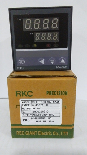 Controlador De Temperatura Modelo Rex-c700  Marca Rkc