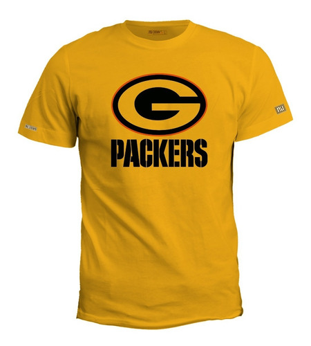Camiseta Nfl Premask Green Bay Packers Stacked Hombre Irk