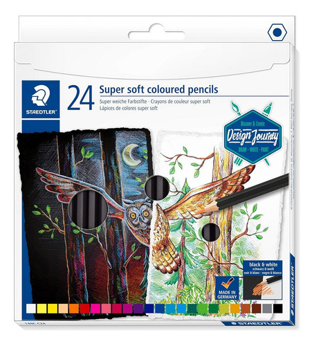 Lápis De Cor Staedtler Soft- 24 Cores