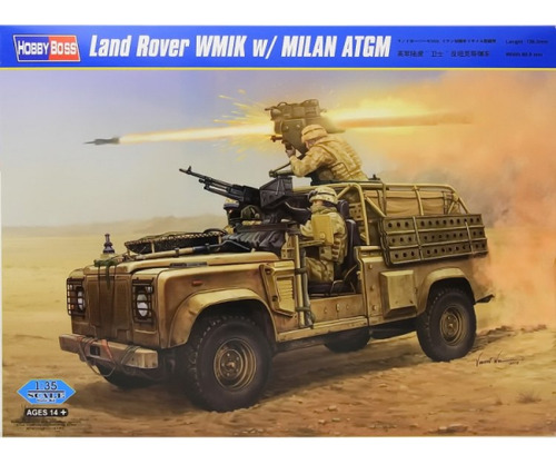 Hobbyboss 82447 Land Rover Wmik W Milan Atgm 1:35