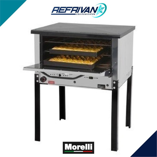 Horno Pizzero Okashi Morelli 12 Moldes Env S/c
