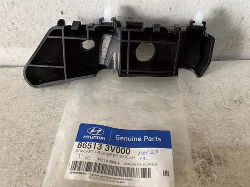 Guia Parachoque Dianteiro Hyundai Azera 2012 A 2016 Original