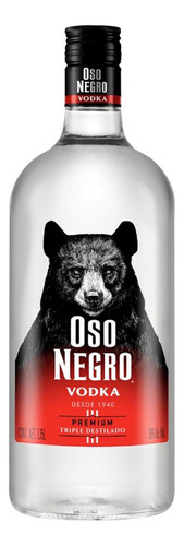 Pack De 4 Vodka Oso Negro 1.75 L