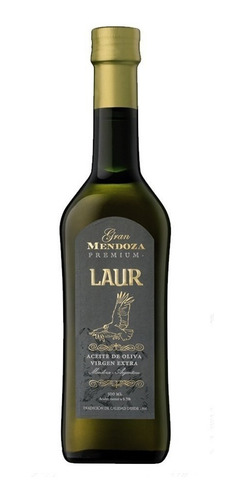 Imagen 1 de 1 de Aceite De Oliva Laur Gran Mendoza Virgen Extra 500ml.