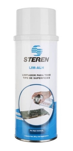 Alcohol Isopropílico Aerosol Steren Caja 12 Pz Lim-alh